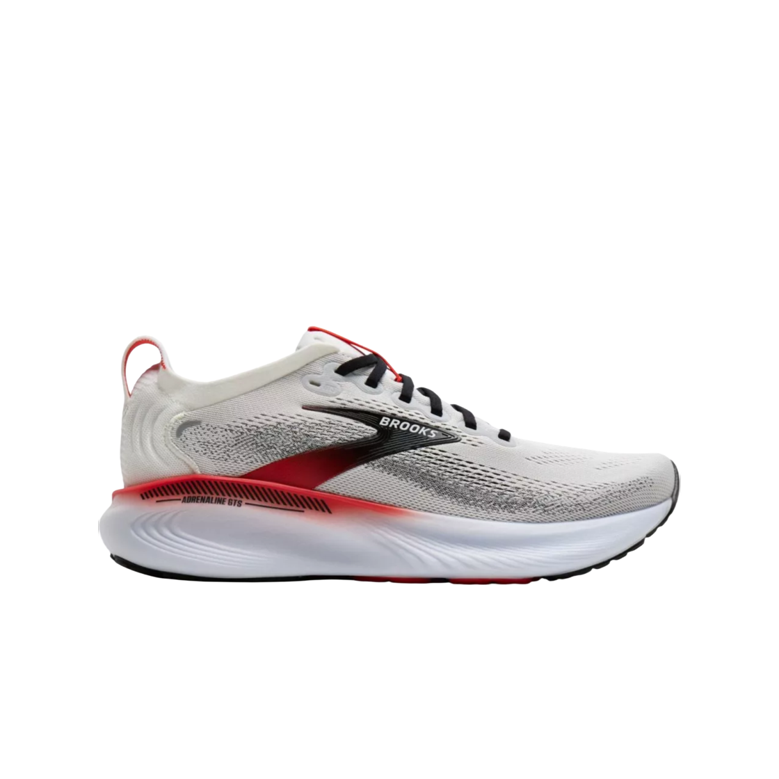 브룩스 러닝 아드레날린 GTS 25 화이트 블랙 - D 미디움(Brooks Running Adrenaline GTS 25 White Black - D Medium)