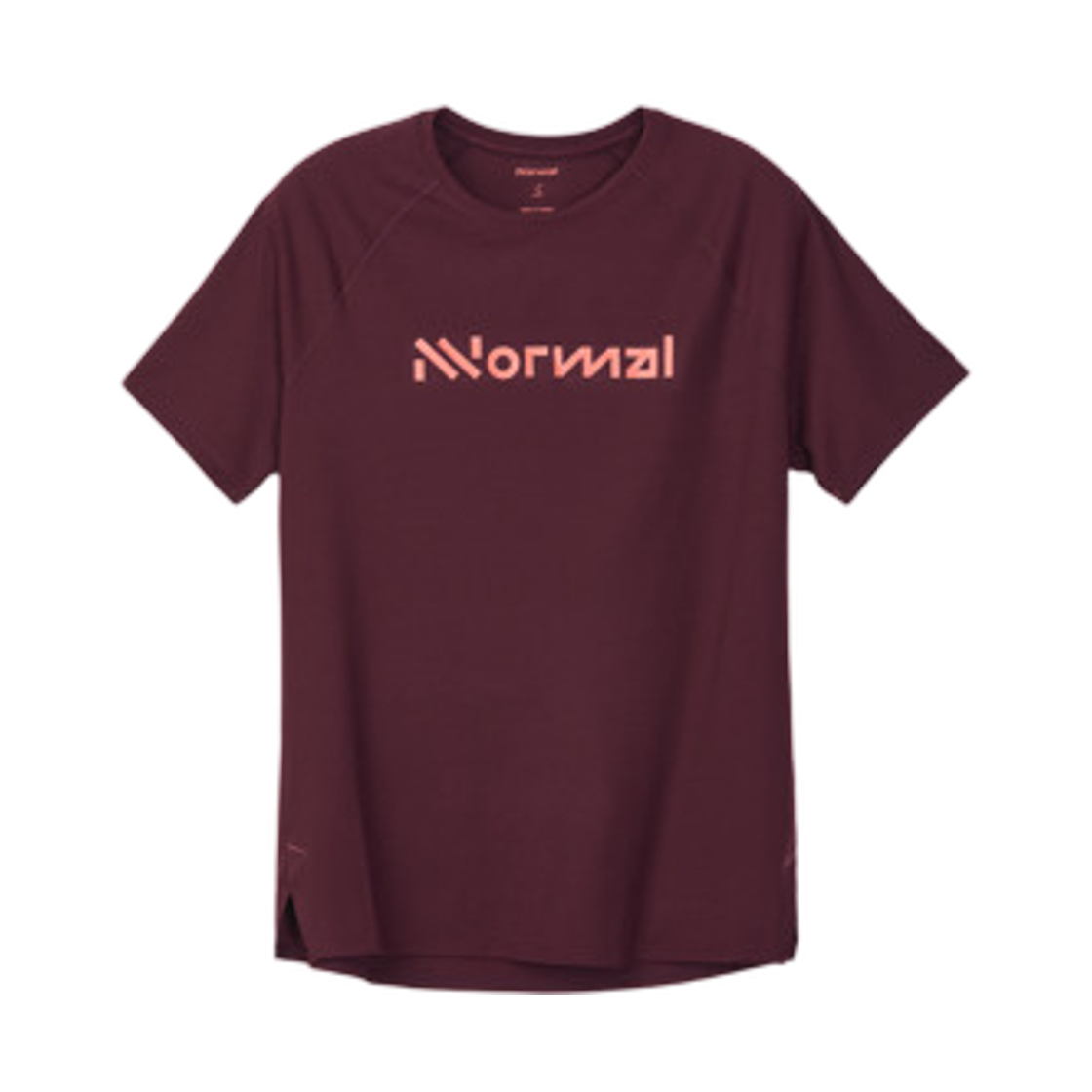 (W) 노말 레이스 티셔츠 02 버건디((W) Nnormal Race T-Shirt 02 Burgundy) - 1
