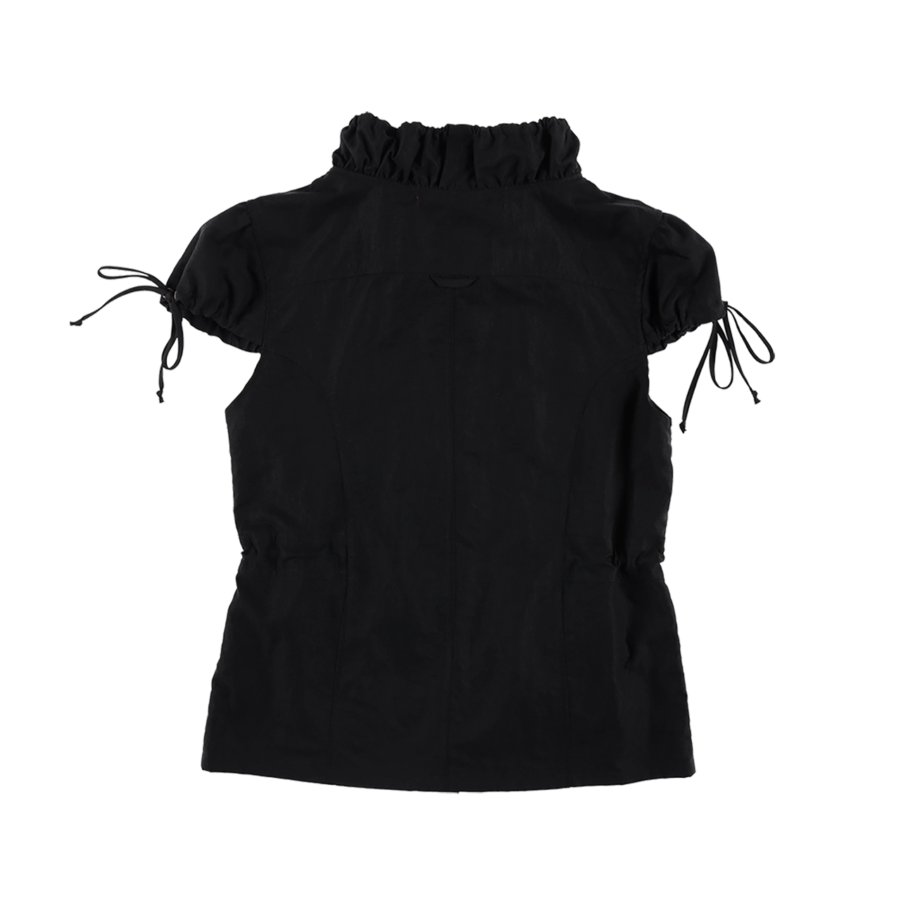 스틸레써디 볼륨 포켓 하이 넥 셔츠 블랙(Still Lethardy Volume Pocket High Neck Shirt Black) - 2
