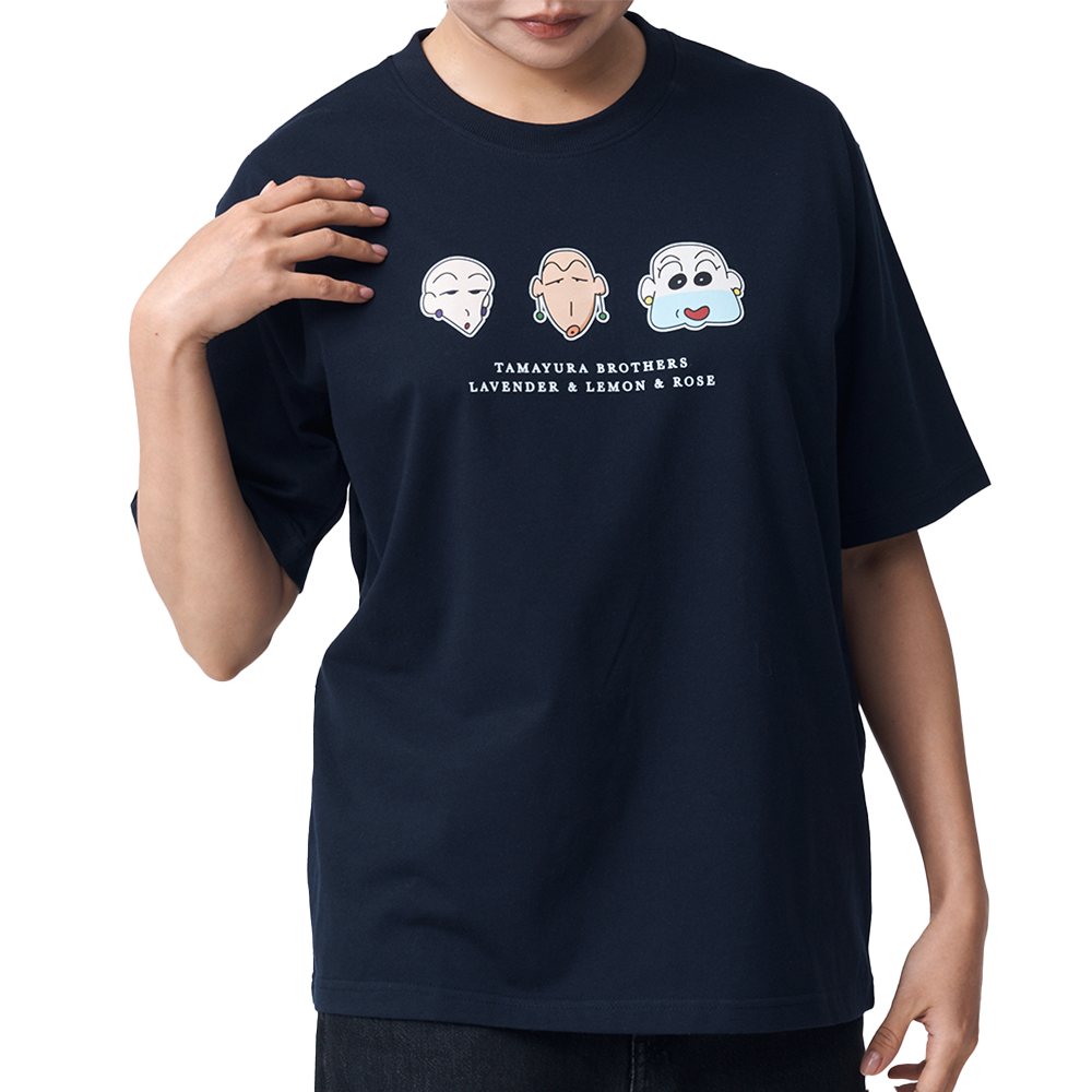 댄꼼마 X 짱구 구슬족 삼총사 반팔 티셔츠(DANCOMMA x Crayon Shin-chan Marble Tribe Trio Short Sleeve T-Shirt) - 3