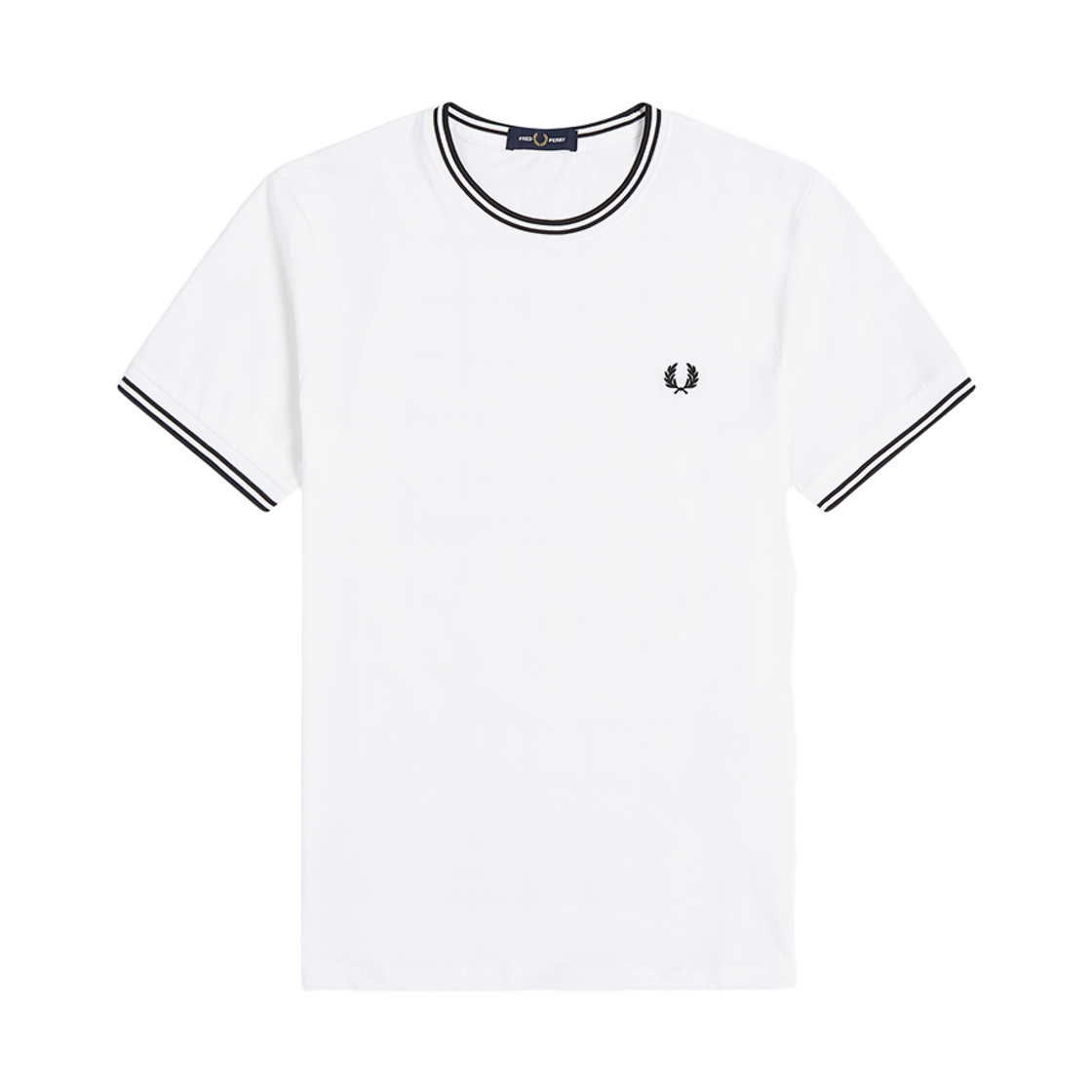 AFPM2G91588-100 Fred Perry Twin Tipped T-Shirt White