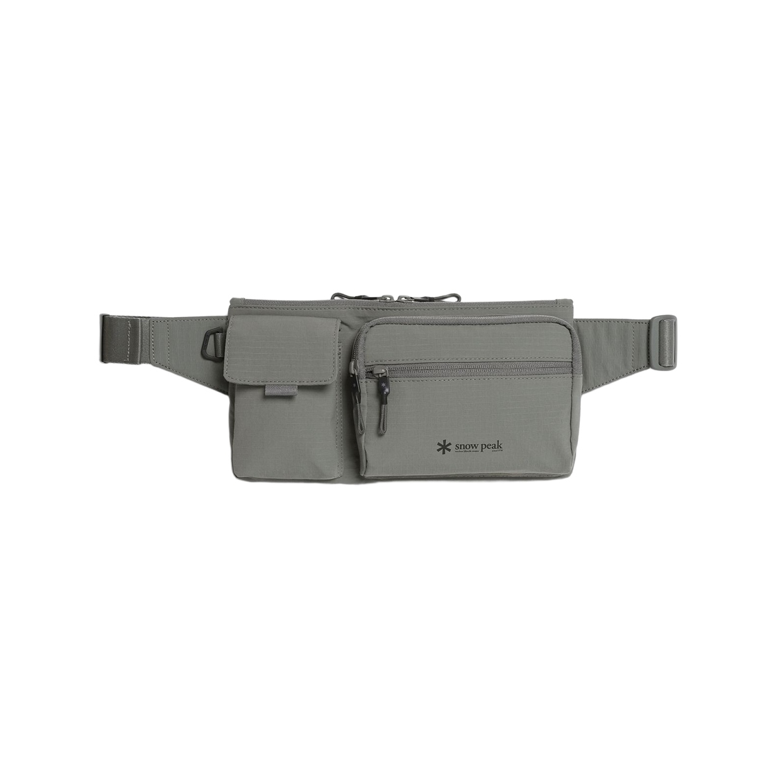 스노우 피크 듀얼 테크 웨이스트 팩 다크 그레이(Snow Peak Dual Tech Waist Pack Dark Grey)