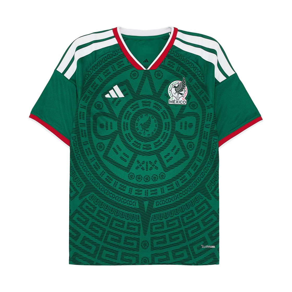 KA6063 (Kids) Adidas Mexico 26 Home Jersey Bold Green - KR Sizing (Non Marking Ver.)