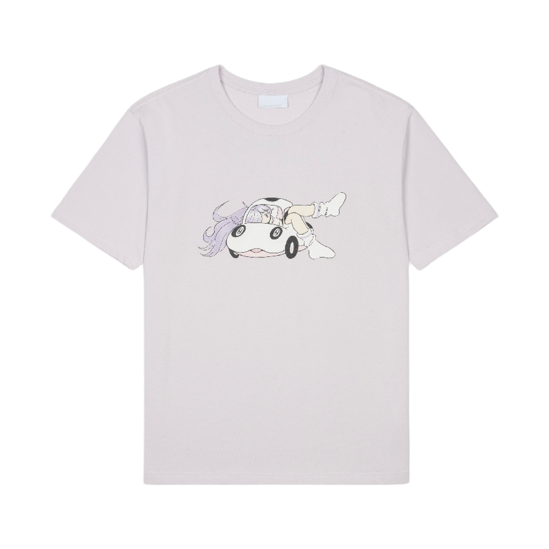 SG26SSTOTS505 Sansan Gear x YUMINHA Kuruma T-Shirt Light Purple