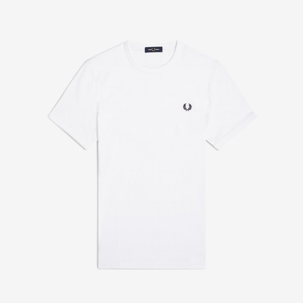 프레드페리 링어 티셔츠 화이트(Fred Perry Ringer T-Shirt White) - 5
