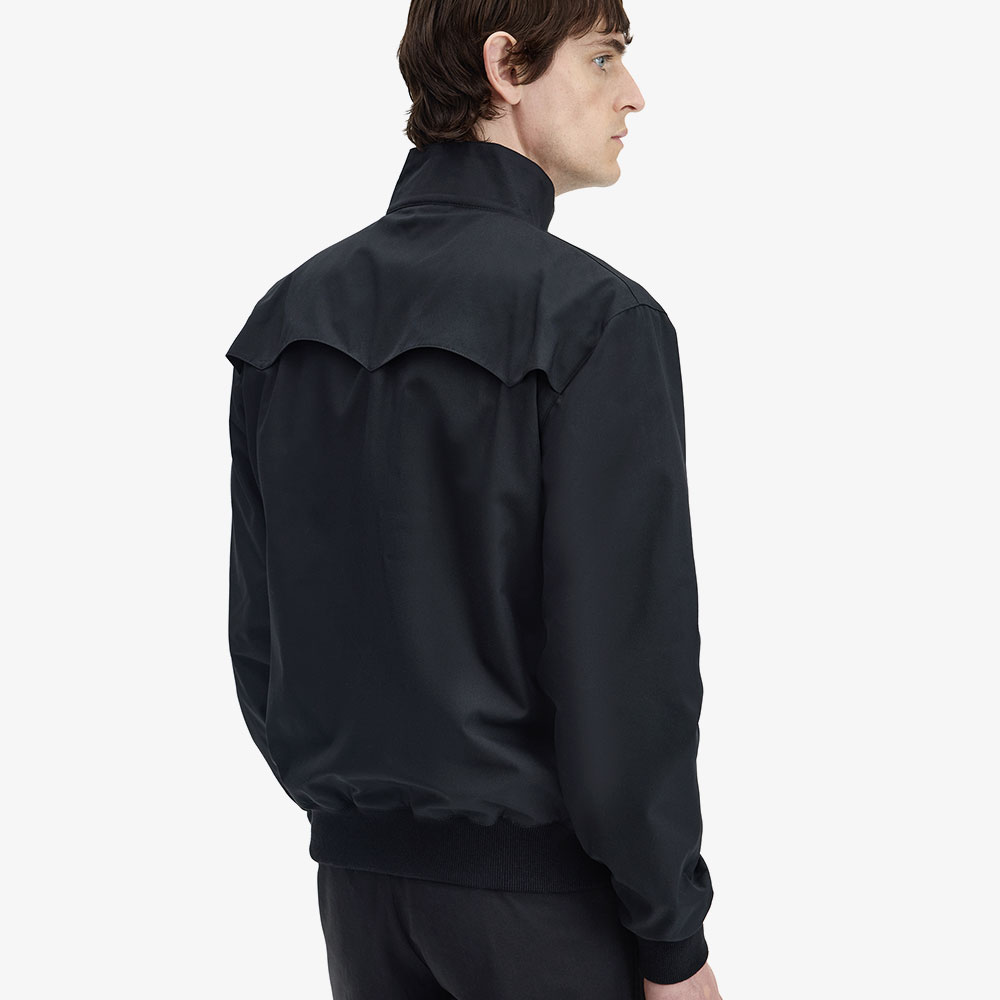프레드페리 메이드 인 잉글랜드 해링턴 재킷 블랙(Fred Perry M.I.E Harrington Jacket Black) - 4