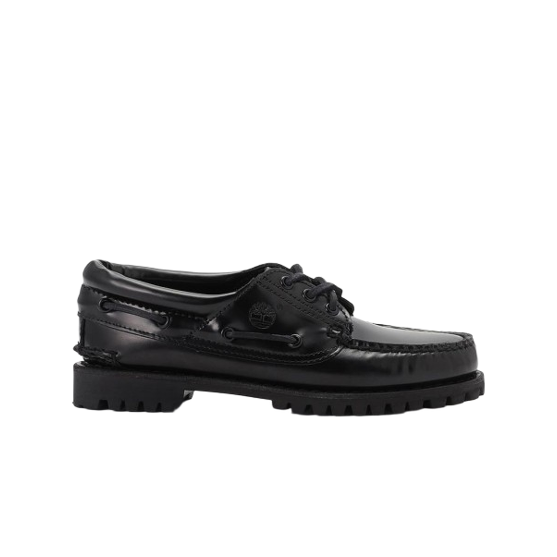 TB0A2GNVEL21 (W) Timberland Classic 3-Eye Boat Shoes Black