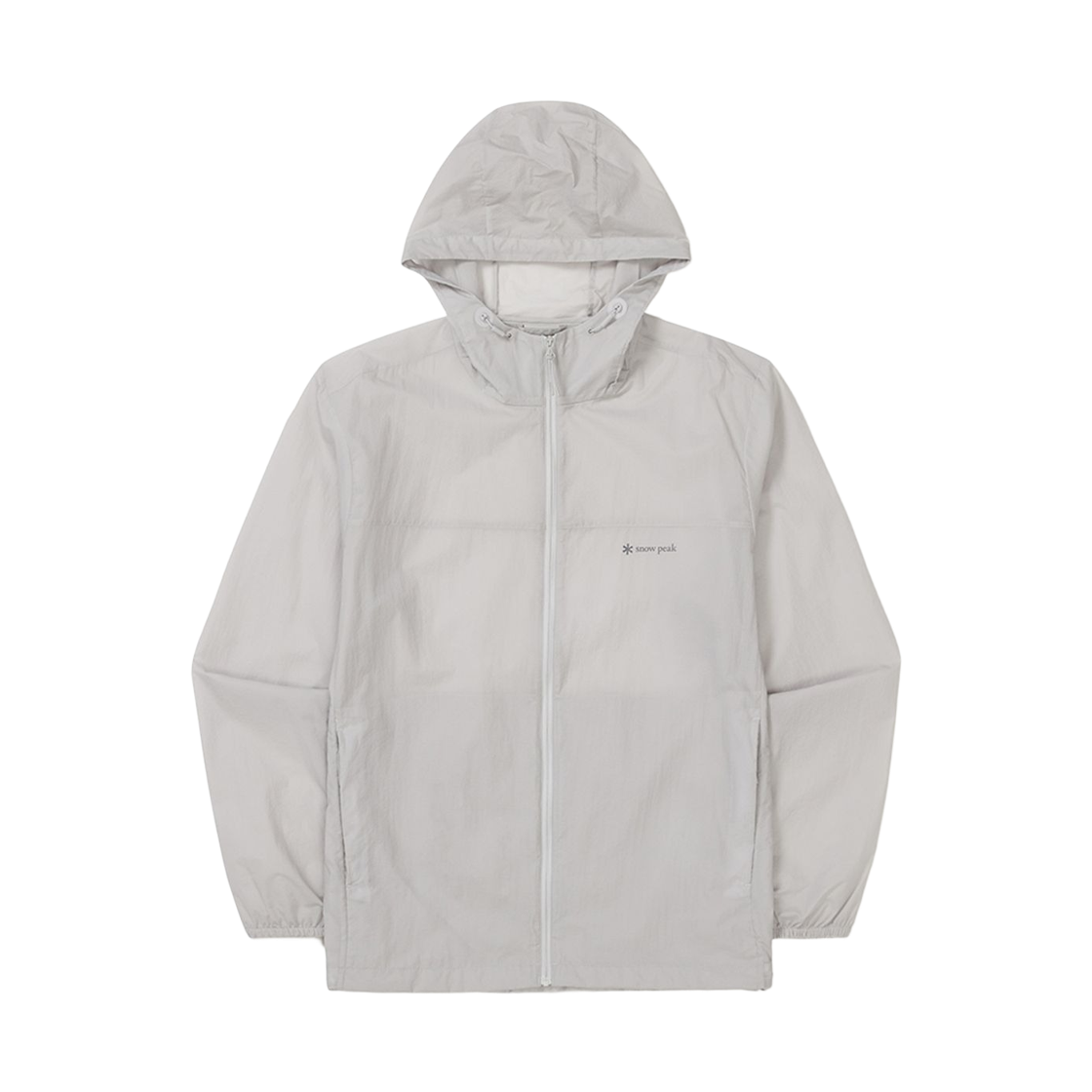 스노우 피크 울트라 라이트웨이트 윈드브레이커 아이스 그레이(Snow Peak Ultra Lightweight Windbreaker Ice Grey)