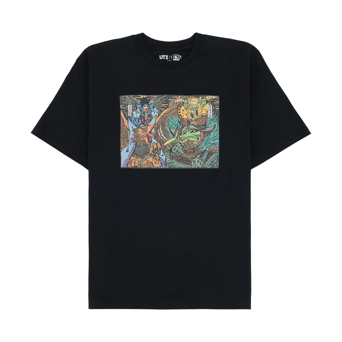 유니클로 UT 슈에이샤 창립 100주년 나루토 티셔츠 블랙(Uniqlo UT Shueisha 100th Anniversary Naruto T-Shirt Black)