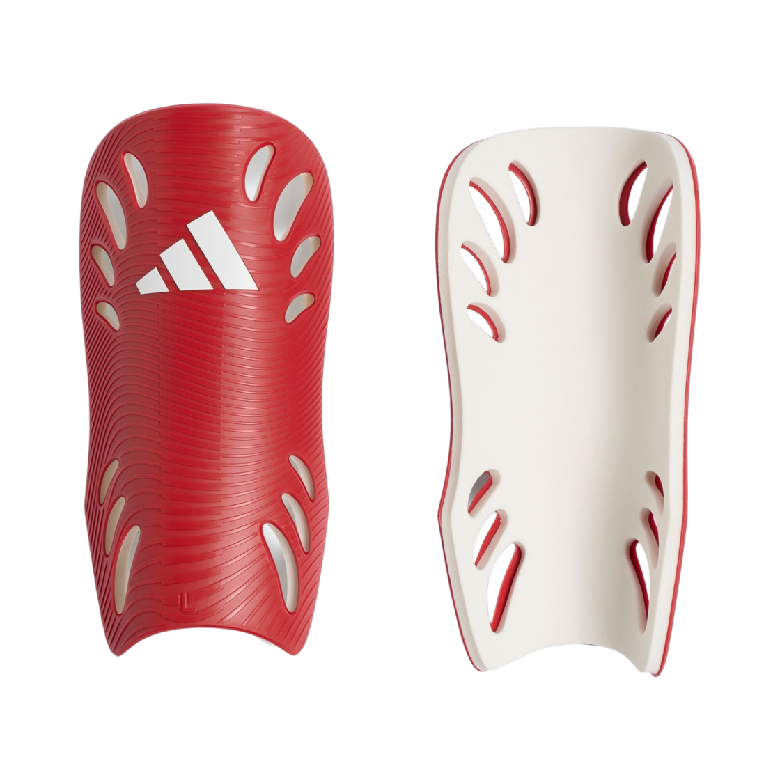 아디다스 아디플렉스 신가드 팀 파워 레드 2 화이트(Adidas Adiflex Shin Guards Team Power Red 2 White)