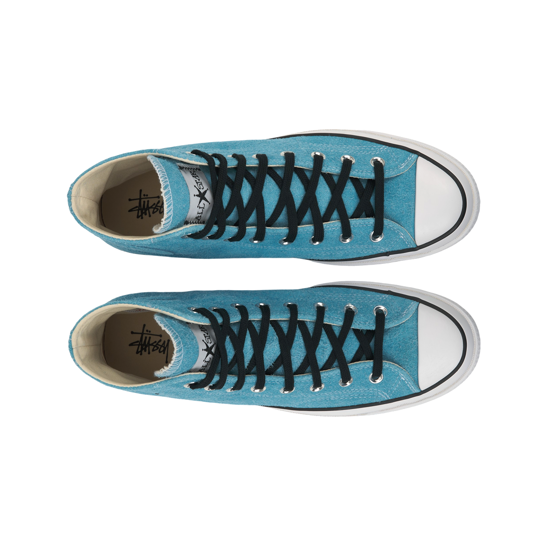 컨버스 x 스투시 척 70 하이 스카이 블루(Converse x Stussy Chuck 70 Hi Sky Blue) - 5