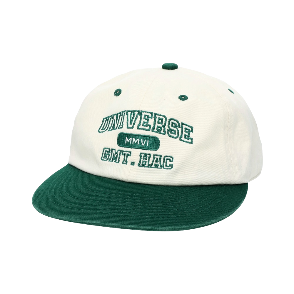 BUACAZX809GR UNIVERSE GARMENT UG Two Tone Logo Cap Green