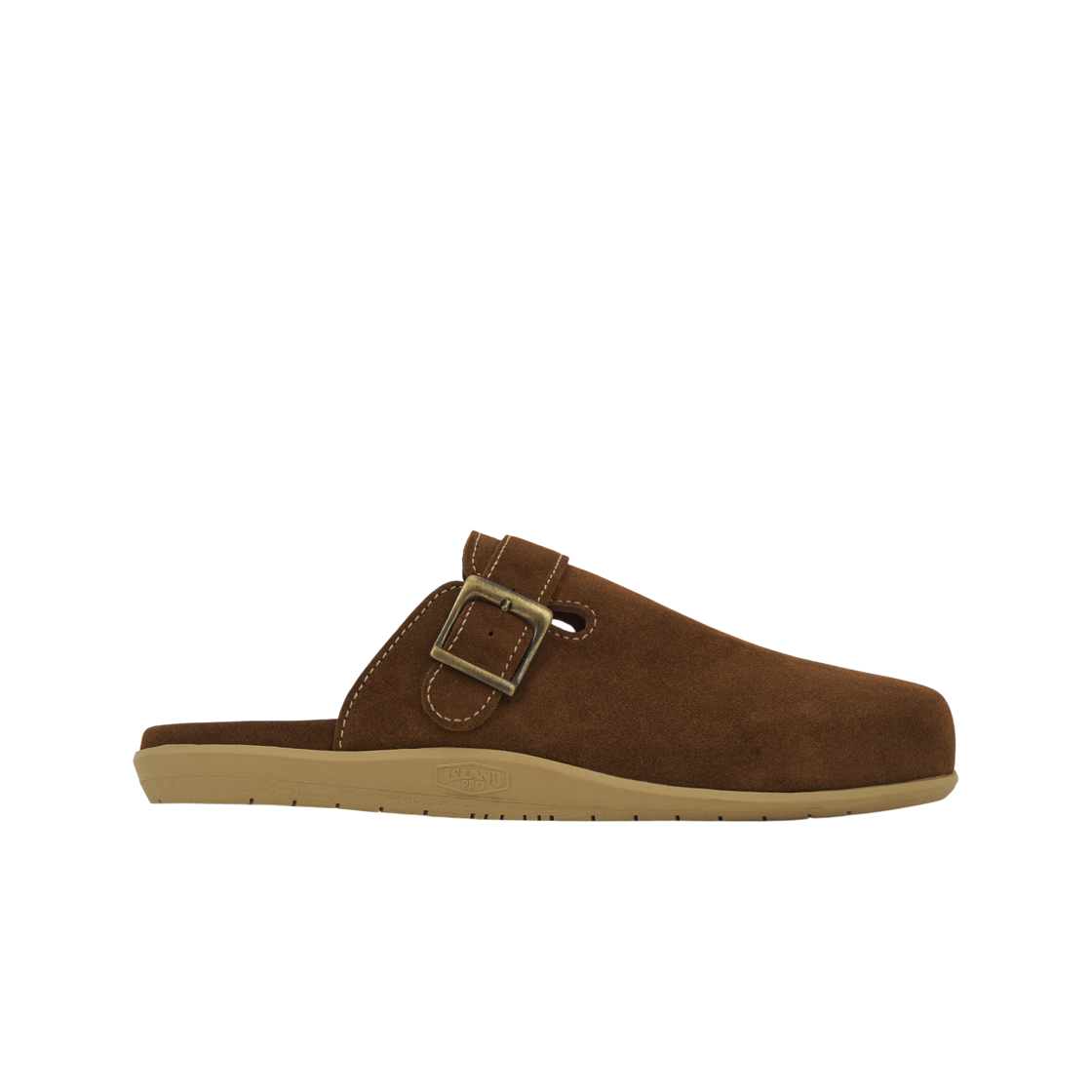 아일랜드 슬리퍼 클래식 스웨이드 클로그 피넛 스웨이드(Island Slipper Classic Suede Clog Peanut Suede)