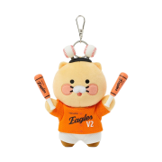 Hanwha Eagles x Kakao Friends 26 Victory Fairy Keyring Plush V2 Choonsik Multi