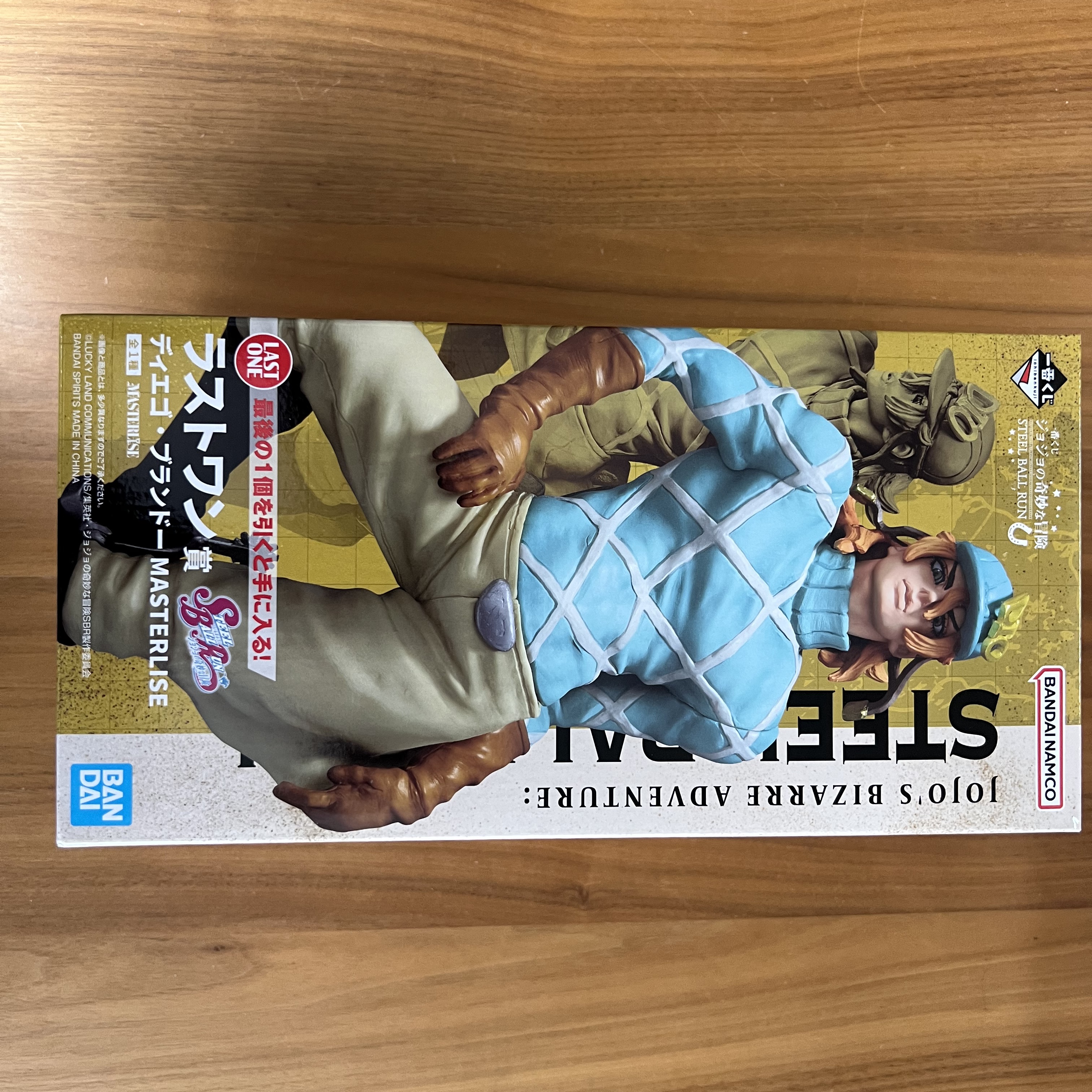 Bandai Ichiban Kuji JoJo's Bizarre Adventure STEEL BALL RUN A Prize Johnny Joestar MASTERLISE, Bandai Ichiban Kuji JoJo's Bizarre Adventure STEEL BALL RUN C Prize Slow Dancer MASTERLISE 착용 스타일 - 4