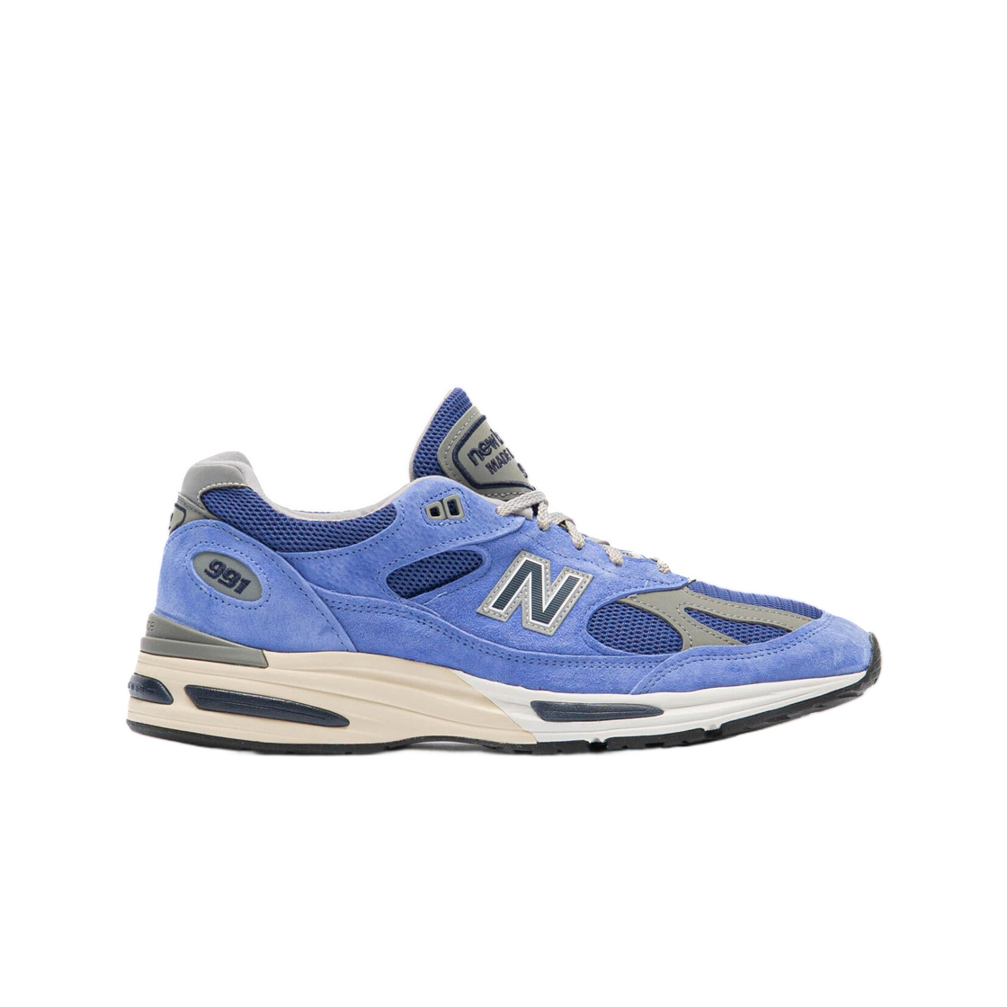 U991WB2 New Balance 991v2 Made in UK Baja Blue Deep Ultramarine