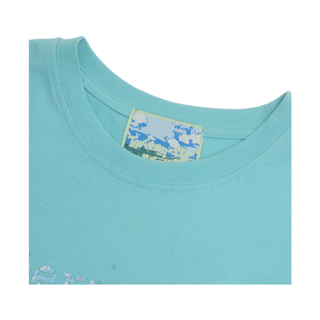 토우토우아카이브 에브리띵 닷 크롭티 민트(TOWTOW.ARCHIVE Everything Dot Crop Tshirts Mint) - 4