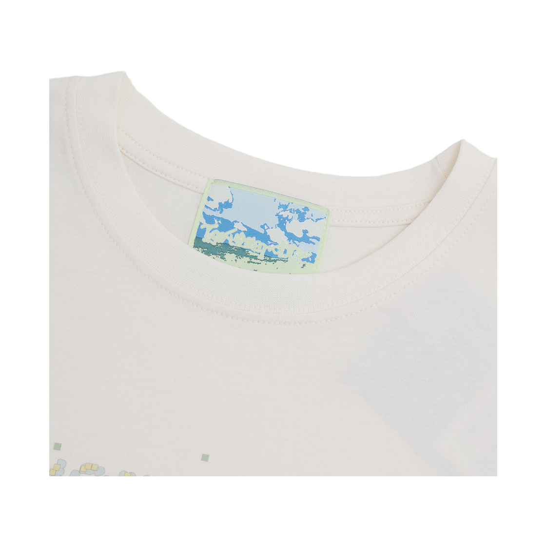 토우토우아카이브 에브리띵 닷 크롭티 에크루(TOWTOW.ARCHIVE Everything Dot Crop Tshirts Ecru) - 3