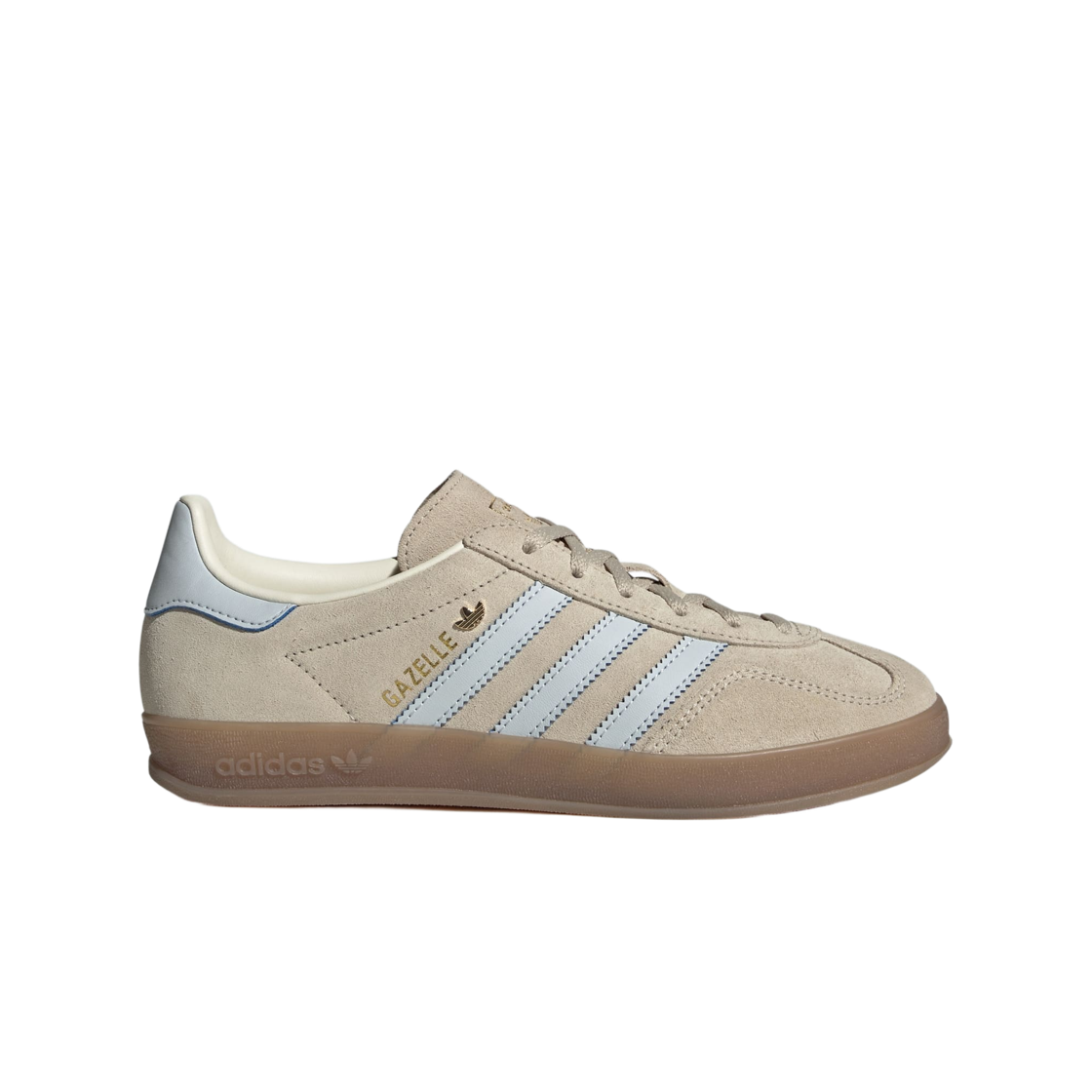 JR2432 (W) Adidas Gazelle Indoor Wonder Beige Halo Blue