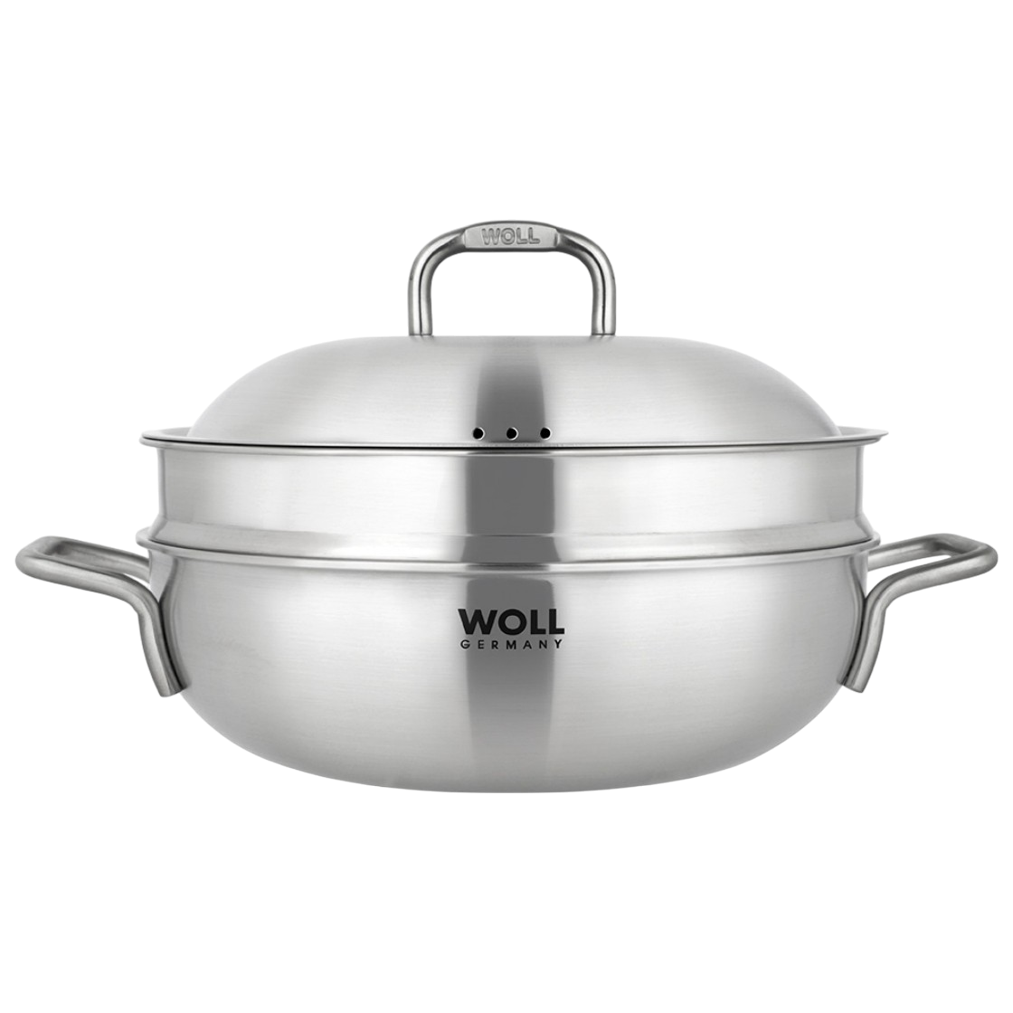 볼 셰프마스터 316 티타늄 통7중 파티웍 28cm(WOLL Chef Master 316 Titanium 7‑Ply Party Wok 28cm) - 1