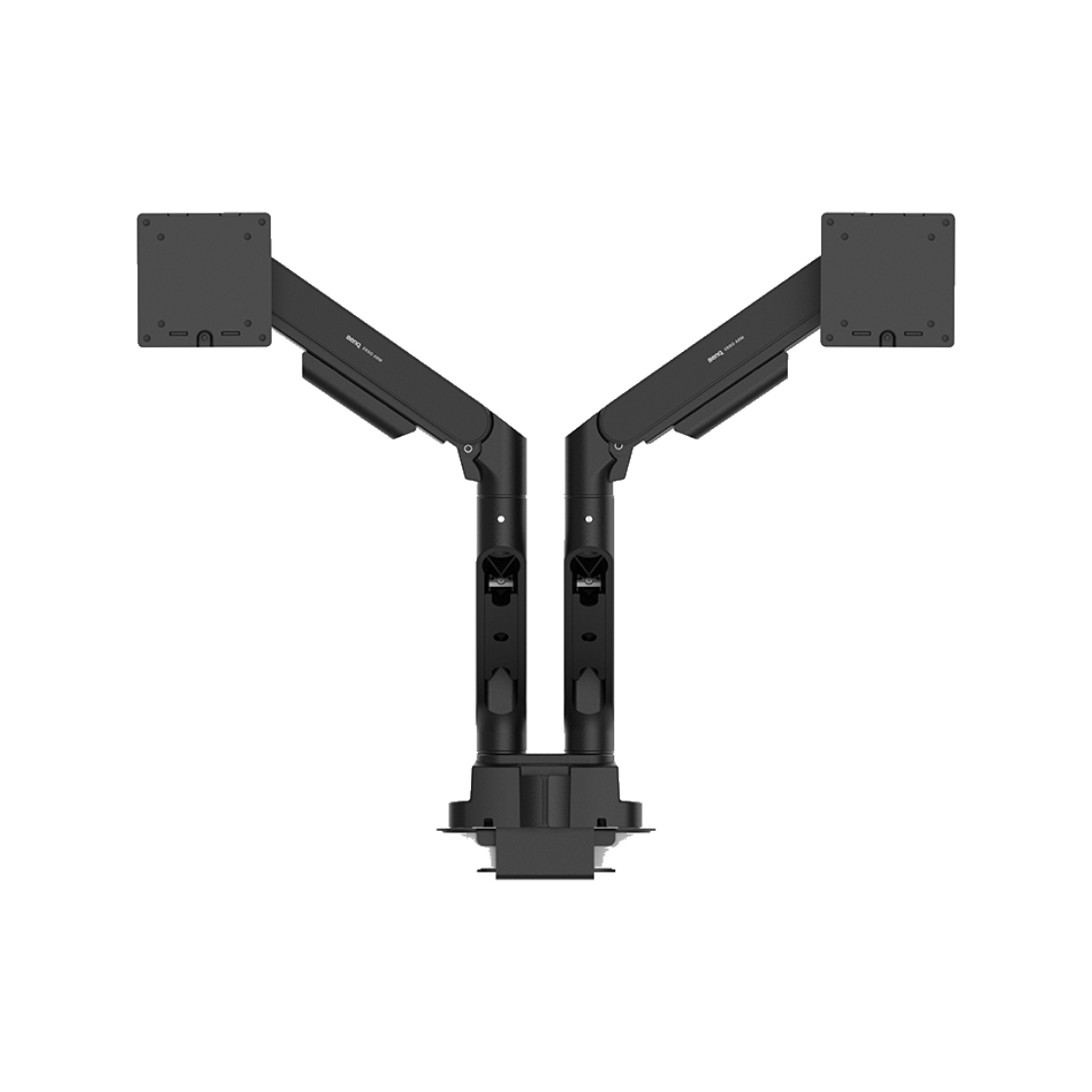 벤큐 BDH01 블랙 듀얼 모니터암 360도 회전 고중량 모니터 받침대 거치대(BenQ BDH01 Black Dual Monitor Arm 360-Degree Rotating Heavy-Duty Monitor Stand)