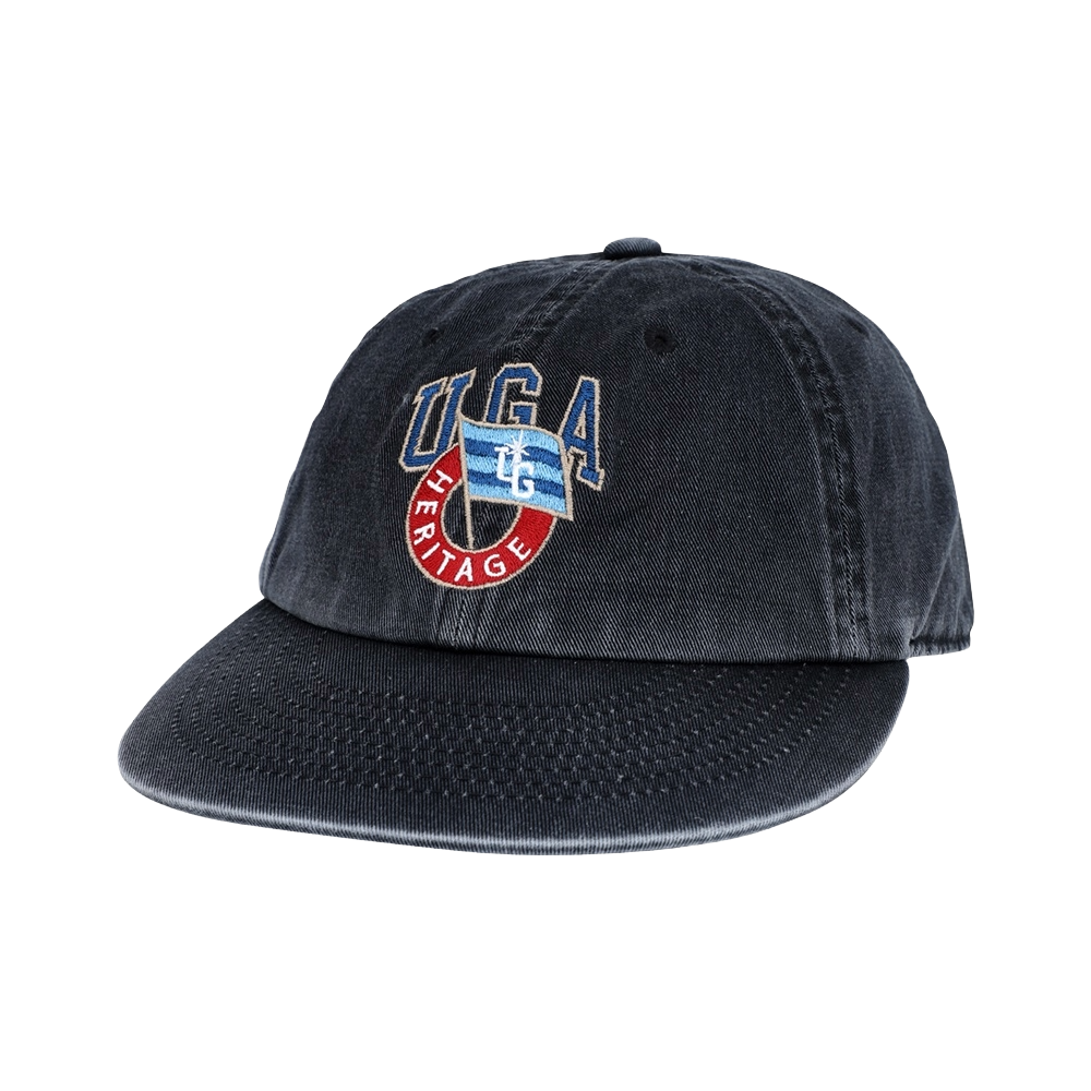 BUACAZF841CL UNIVERSE GARMENT UG Flag Logo Washing Cap Charcoal