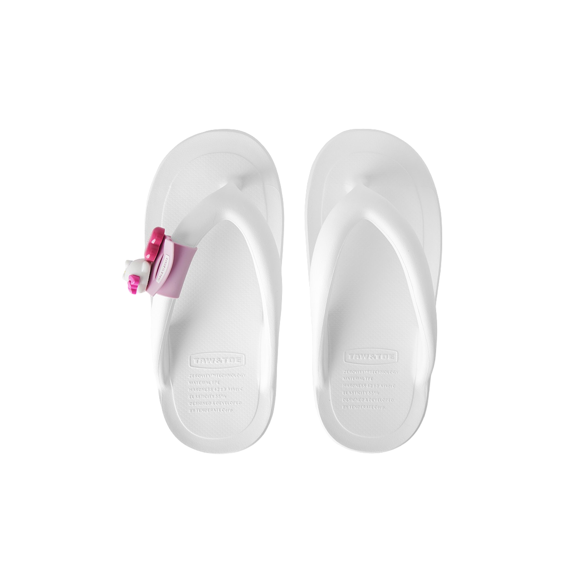 토앤토 x 산리오 헬로 키티 세트 핑크(Taw&Toe x Sanrio Hello Kitty Set Pink) - 2
