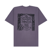 Stussy Beach House Pigment Dyed T-Shirt Grape