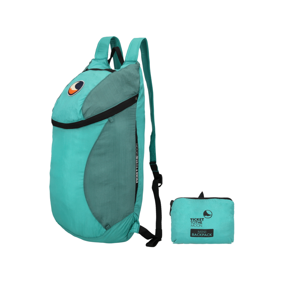 TMMBP8889 Ticket To The Moon Mini Backpack 15L Exotic Ocean Petrol Green
