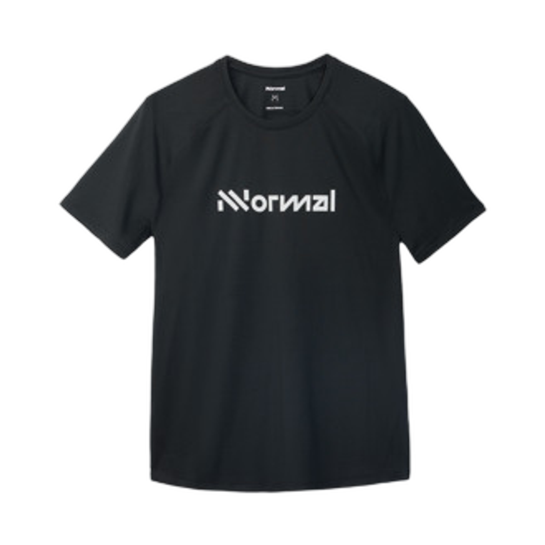 (W) 노말 레이스 티셔츠 NN 블랙((W) Nnormal Race T-Shirt NN Black) - 1