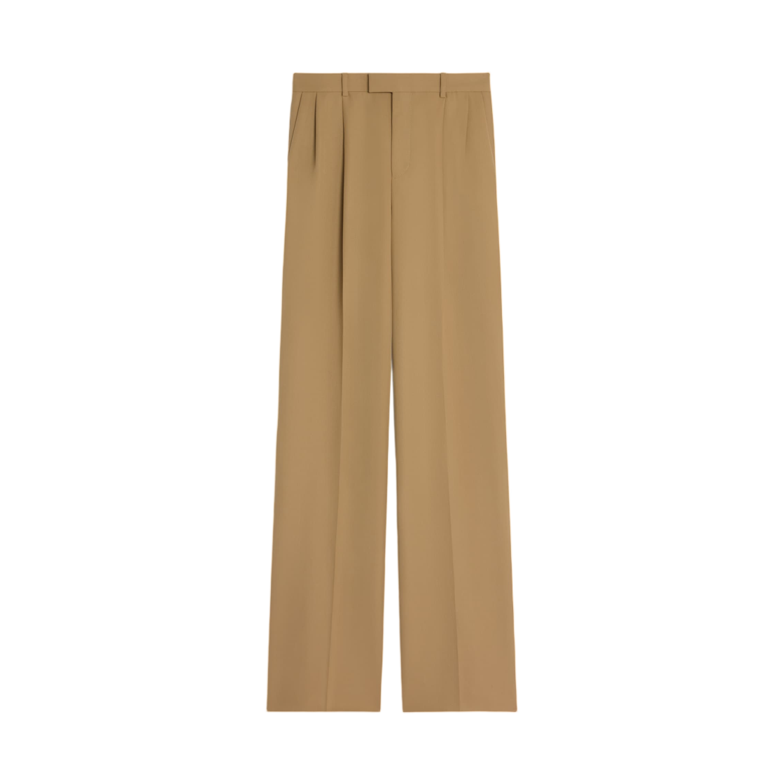 RP0AE0V86-03SD Celine Jazz Trousers in Wool Sand