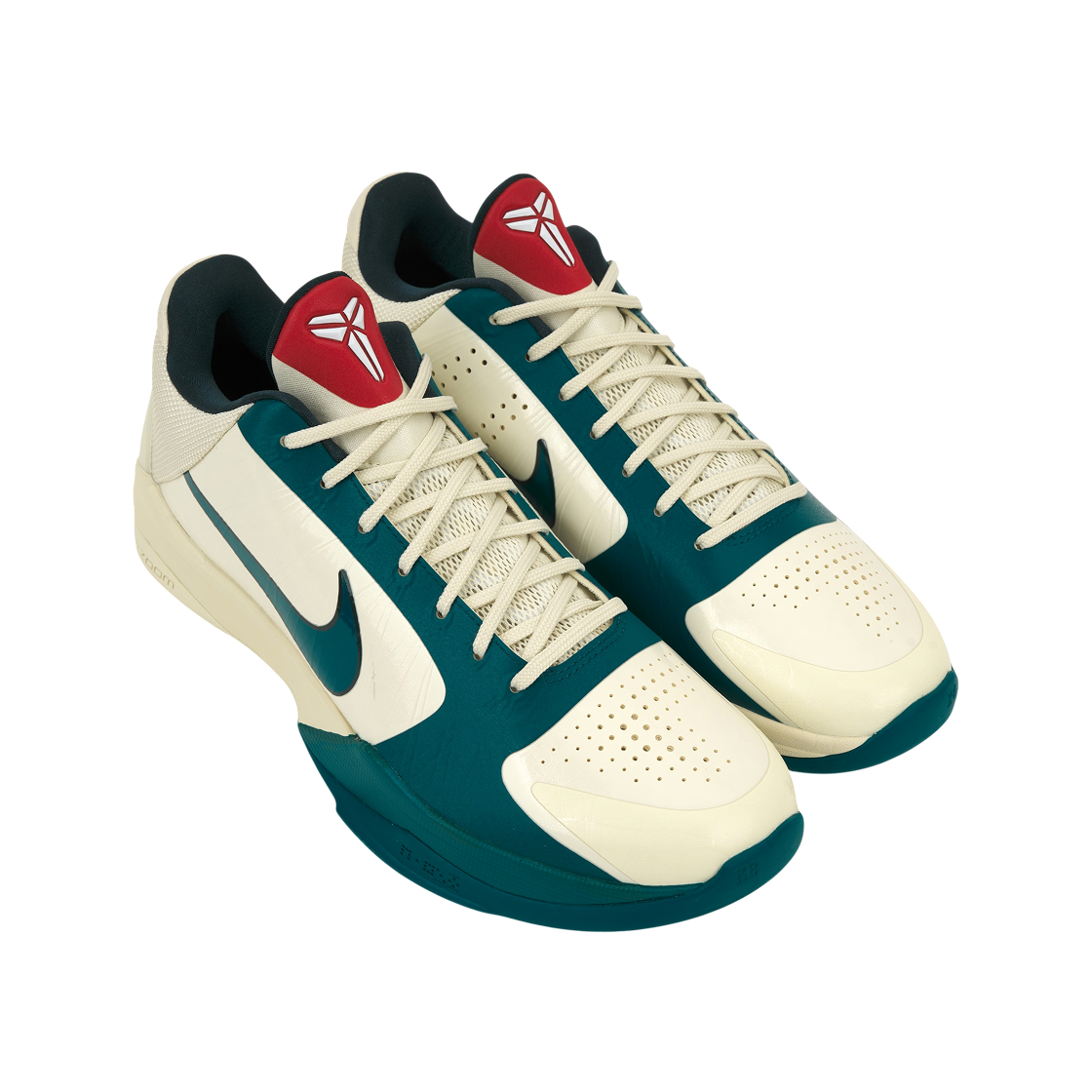 나이키 x 케이틀린 클락 코비 5 프로트로 코코넛 밀크 브라이트 스프루스(Nike x Caitlin Clark Kobe 5 Protro Coconut Milk Bright Spruce) - 4
