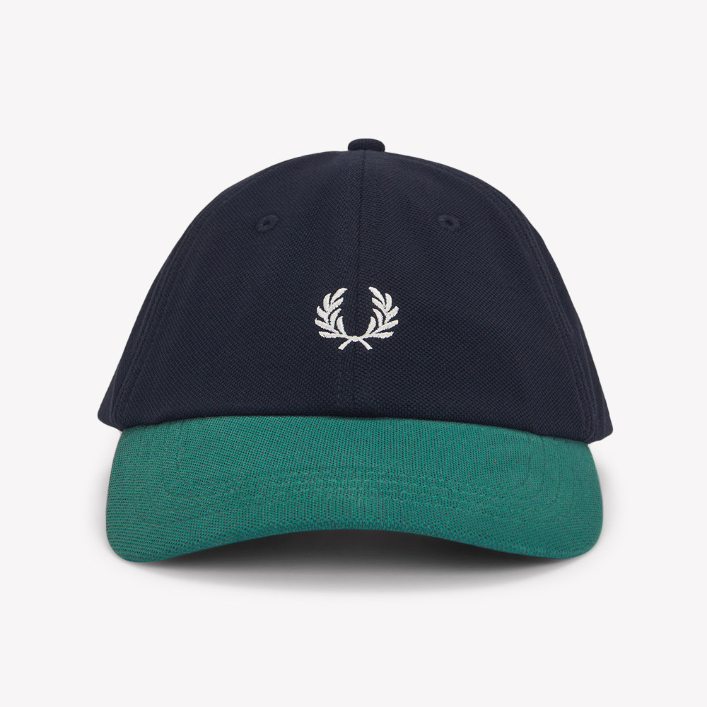 프레드페리 블락 피케 클래식 캡 네이비(Fred Perry Blocked Pique Classic Cap Navy) - 4