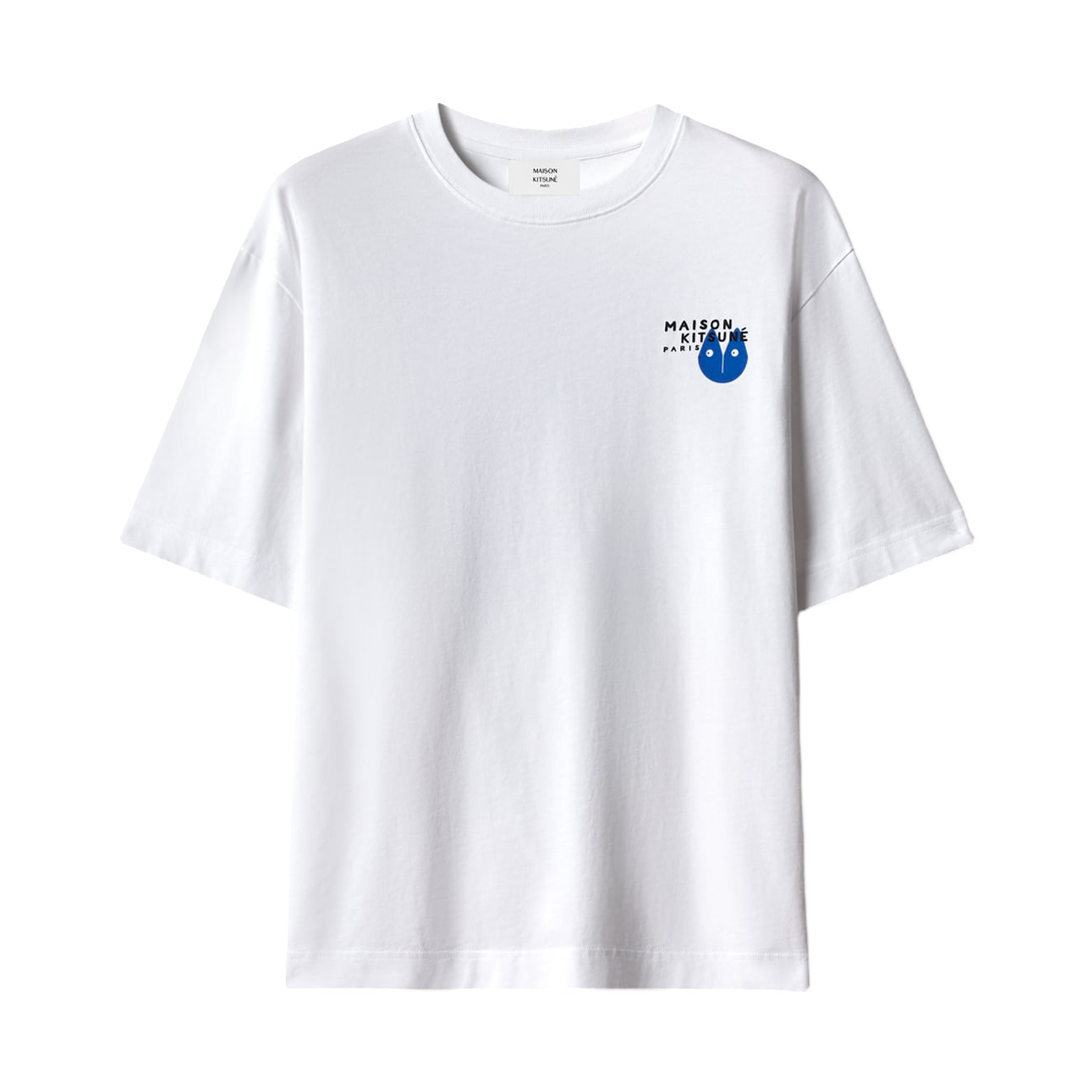 MRMJT08KJ0119-P100 Maison Kitsune Fortune Fox Oversize T-Shirt White