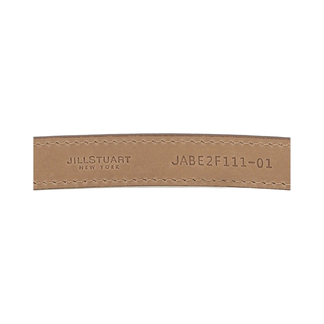 질스튜어트 맨 액세사리 20mm 브라운 소가죽 슬림 여성벨트 JUBE6F111W2(Jillstuart Men's Acc 20mm Brown Slim Genuine Leather Women's Belt) - 3