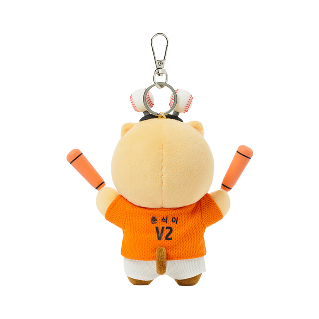 한화 이글스 x 카카오 프렌즈 26 승리요정 키링 인형 V2 춘식이 멀티(Hanwha Eagles x Kakao Friends 26 Victory Fairy Keyring Plush V2 Choonsik Multi) - 2