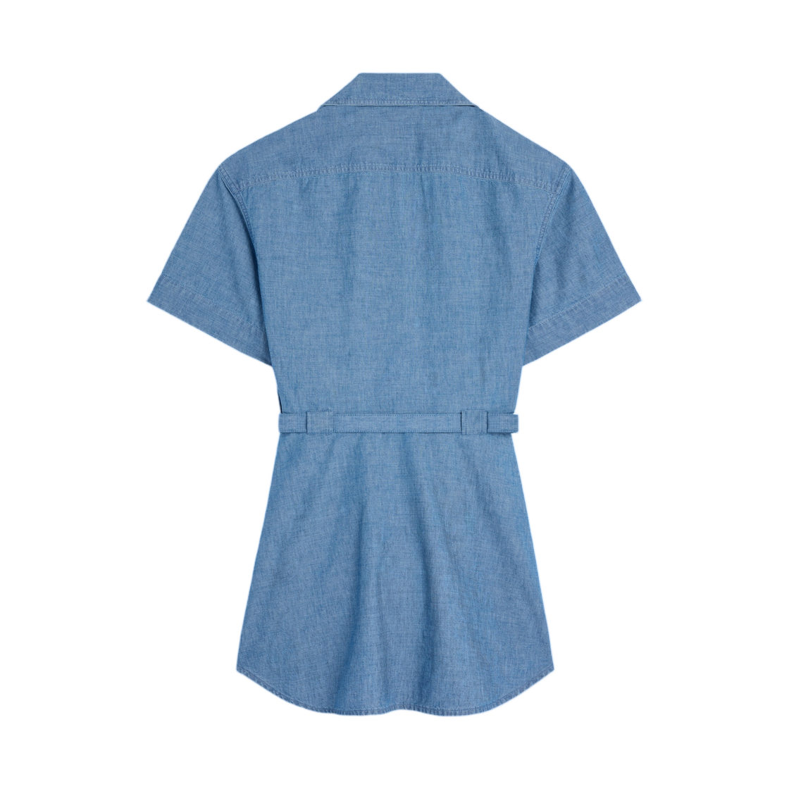 (W) 셀린느 드레스 코튼 데님 스톤 바이오 워시((W) Celine Dress in Cotton Denim Stone Bio Wash) - 2