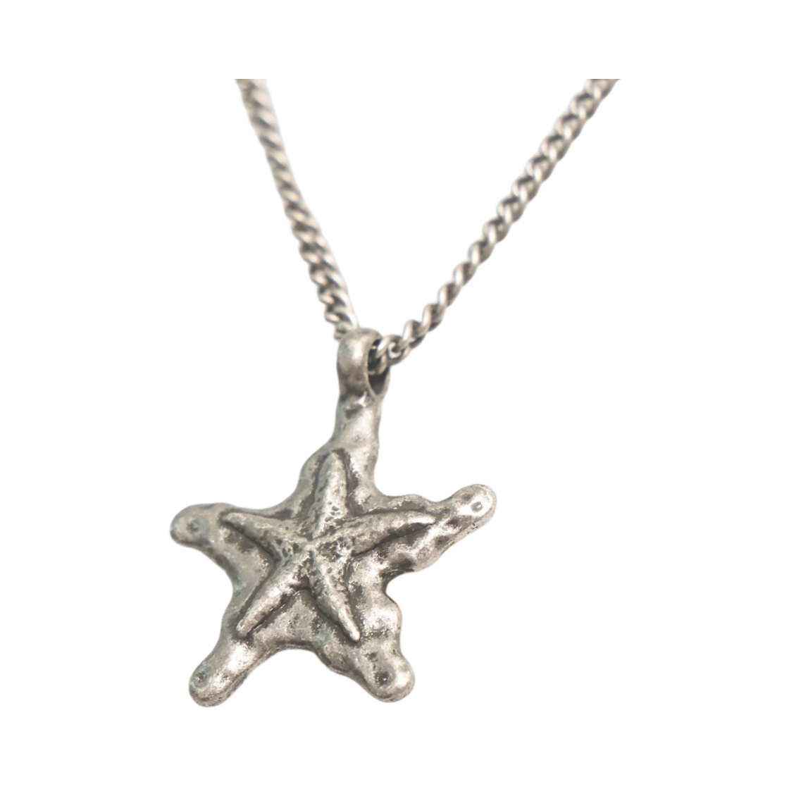 토우토우아카이브 스타피쉬 팬던트 목걸이 실버 버니시(TOWTOW.ARCHIVE Starfish Pendant Necklace Silver Burnish) - 3