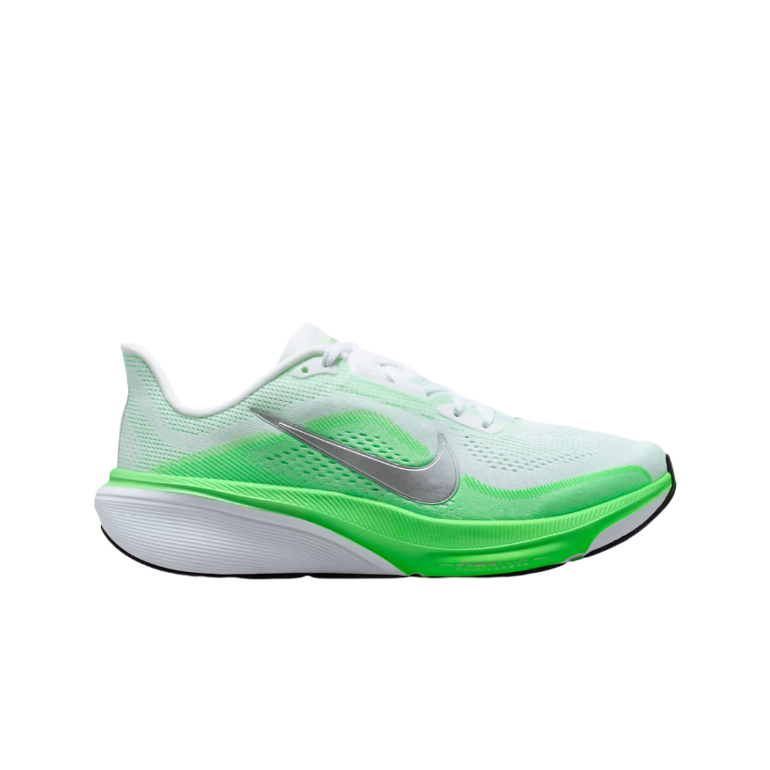 IB1881-101 (W) Nike Pegasus 42 White Green Strike