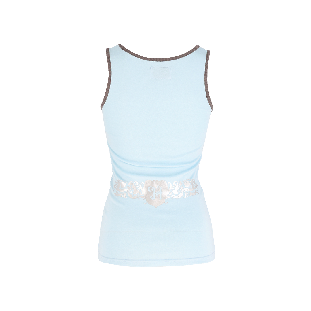 혼쿄 실버 엠블럼 슬리브리스 스카이블루(Honkyo Silver Emblem Sleeveless Skyblue) - 2