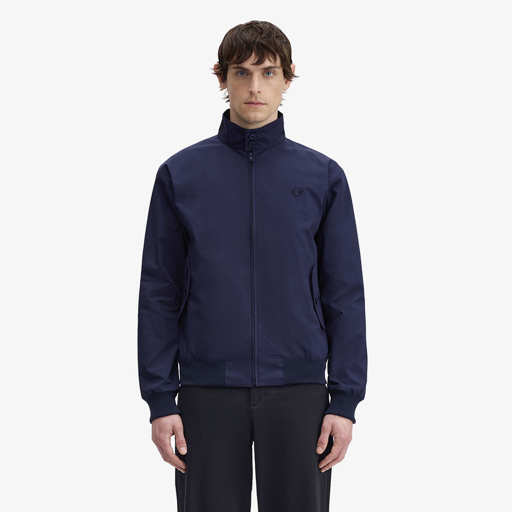 프레드페리 메이드 인 잉글랜드 해링턴 재킷 네이비(Fred Perry M.I.E Harrington Jacket Navy) - 2