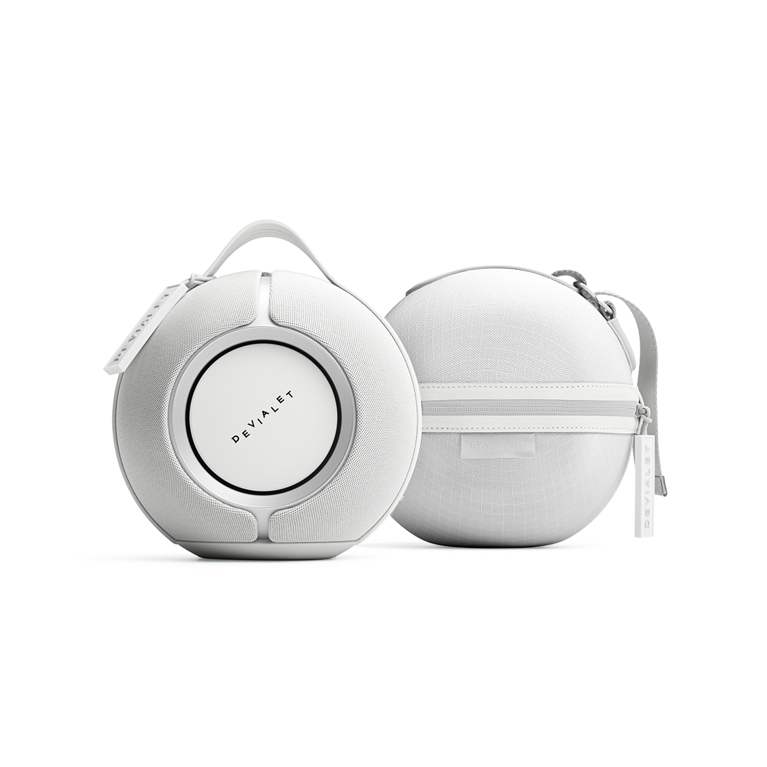 드비알레 마니아 화이트 미스트 하이파이 포터블 스마트 스피커(Devialet MANIA White Mist PORTABLE SPEAKER)