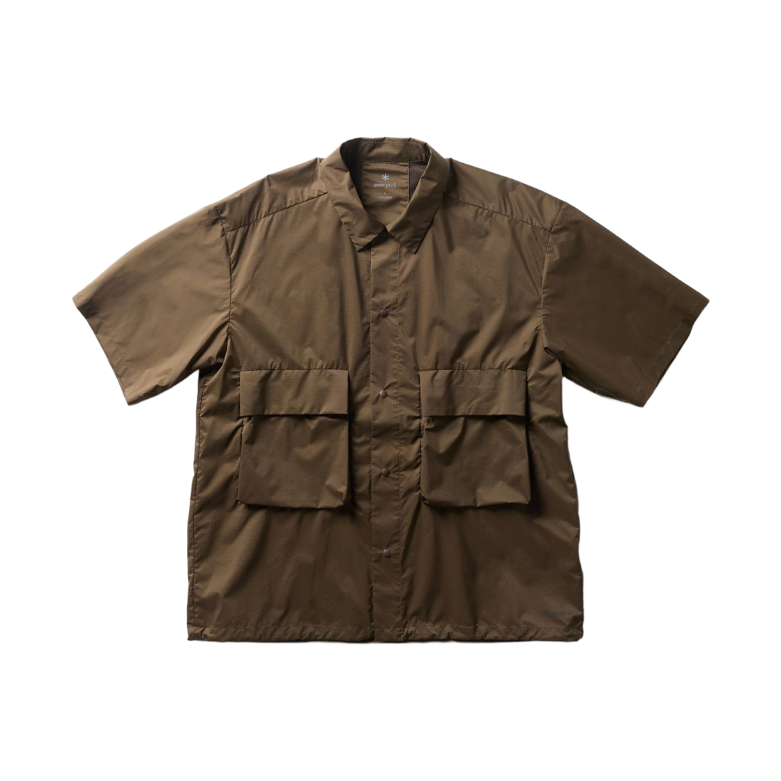 스노우 피크 울트라 라이트 더블 위브 셔츠 브라운(Snow Peak Ultra Light Double Weave Shirt Brown)