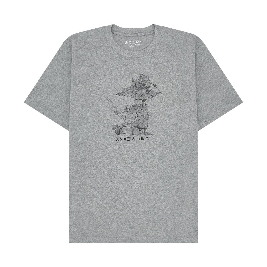 유니클로 UT 슈에이샤 창립 100주년 헌터 x 헌터 티셔츠 그레이(Uniqlo UT Shueisha 100th Anniversary Hunter x Hunter T-Shirt Gray)