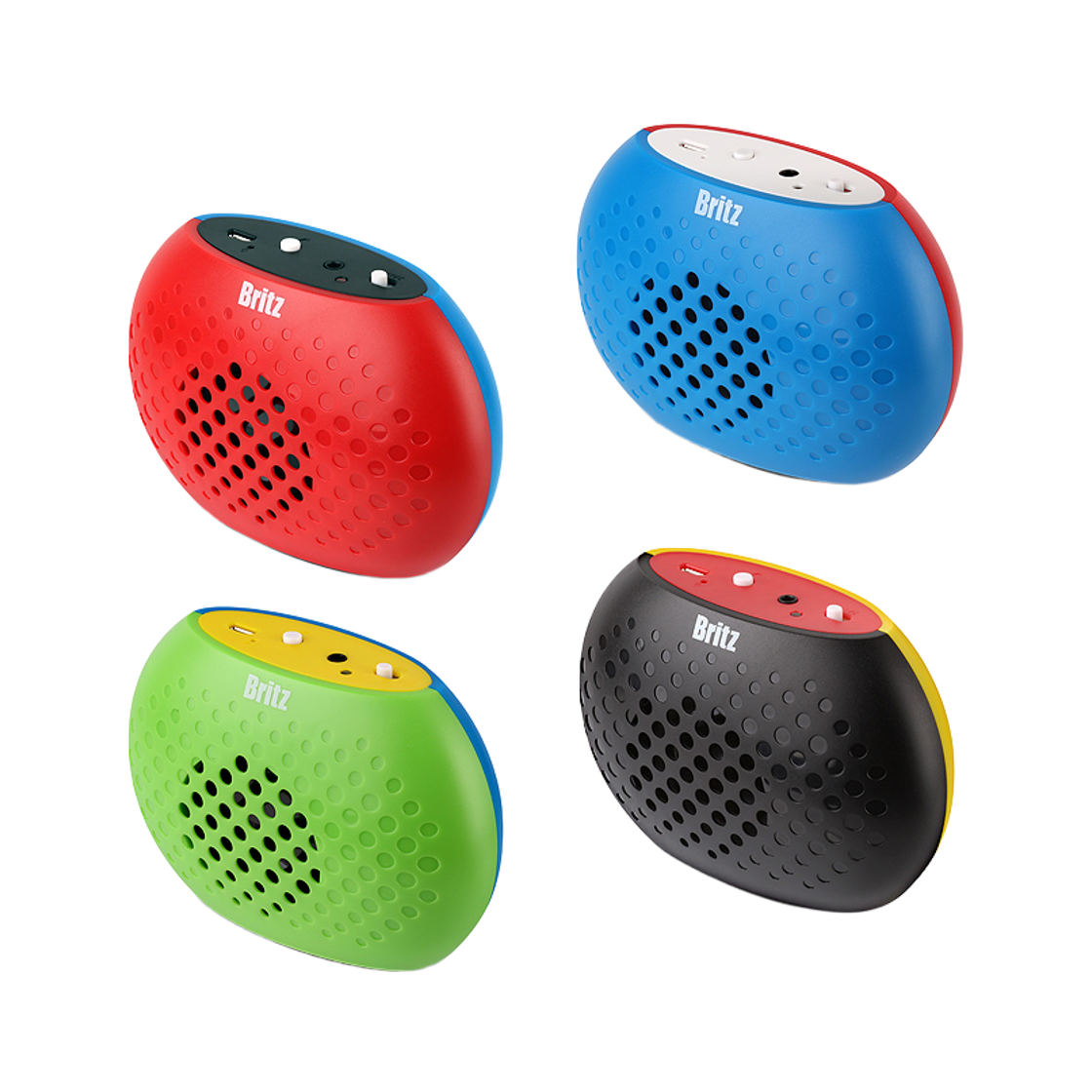 브리츠 BA-SF1 휴대용 블루투스 스피커 미니 무선 스피커 AUX 지원(Britz BA-SF1 Portable Bluetooth Speaker Mini Wireless Speaker with AUX Input)
