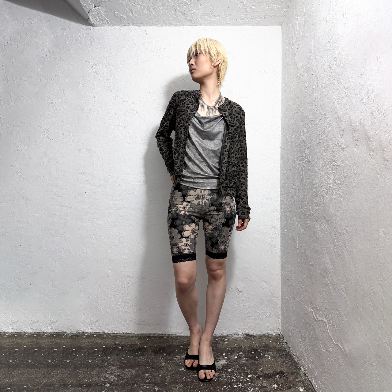 스틸레써디 디스트레스드 레오파드 가디건 브라운(Still Lethardy Distressed Leopard Cardigan Brown) - 6