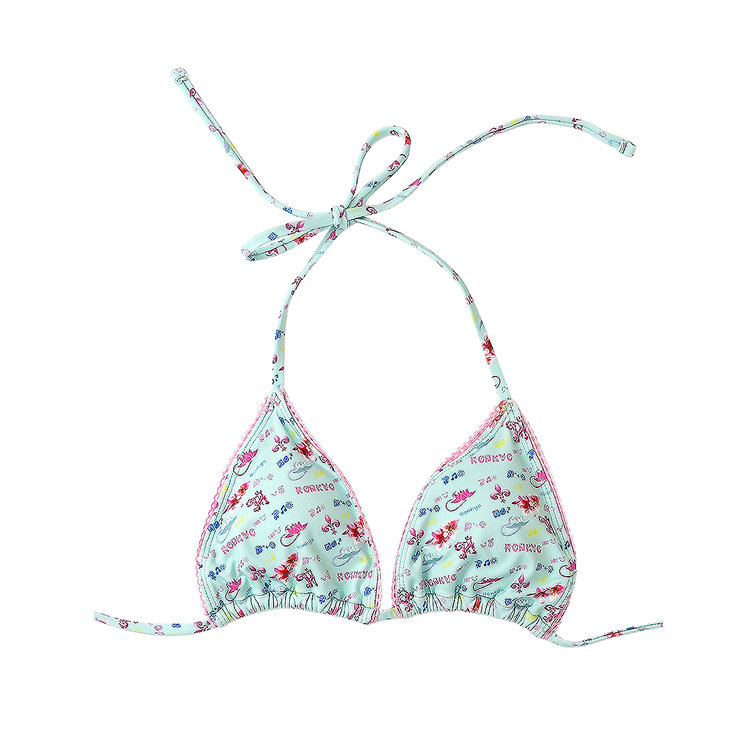 혼쿄 트로피컬 비키니 세트 민트(Honkyo Tropical Bikini Set Mint) - 2