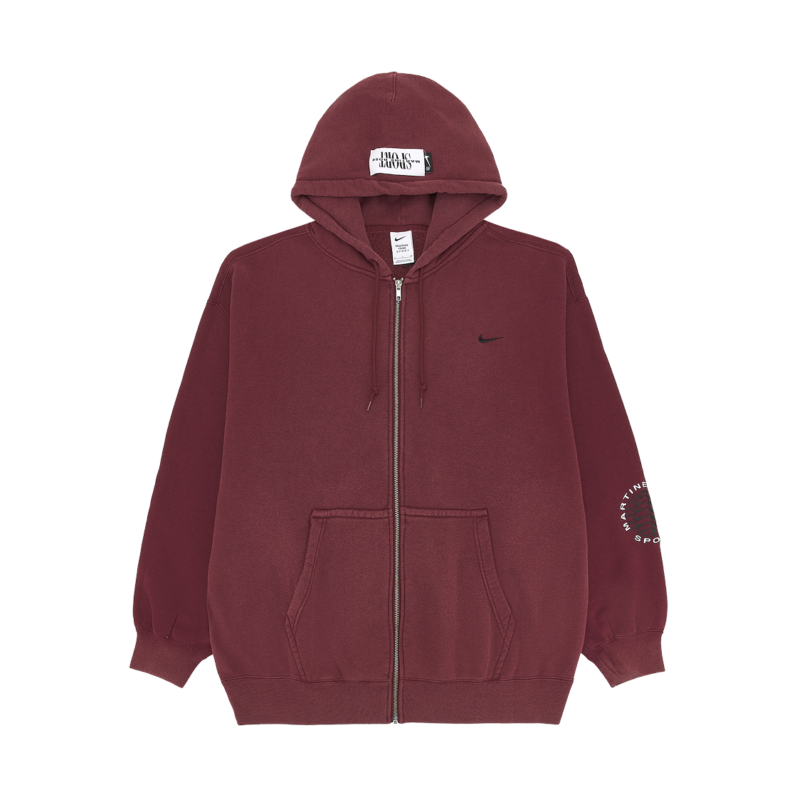 나이키 x 마틴 로즈 풀집 후드 팀 크림슨 (HM9029-613)