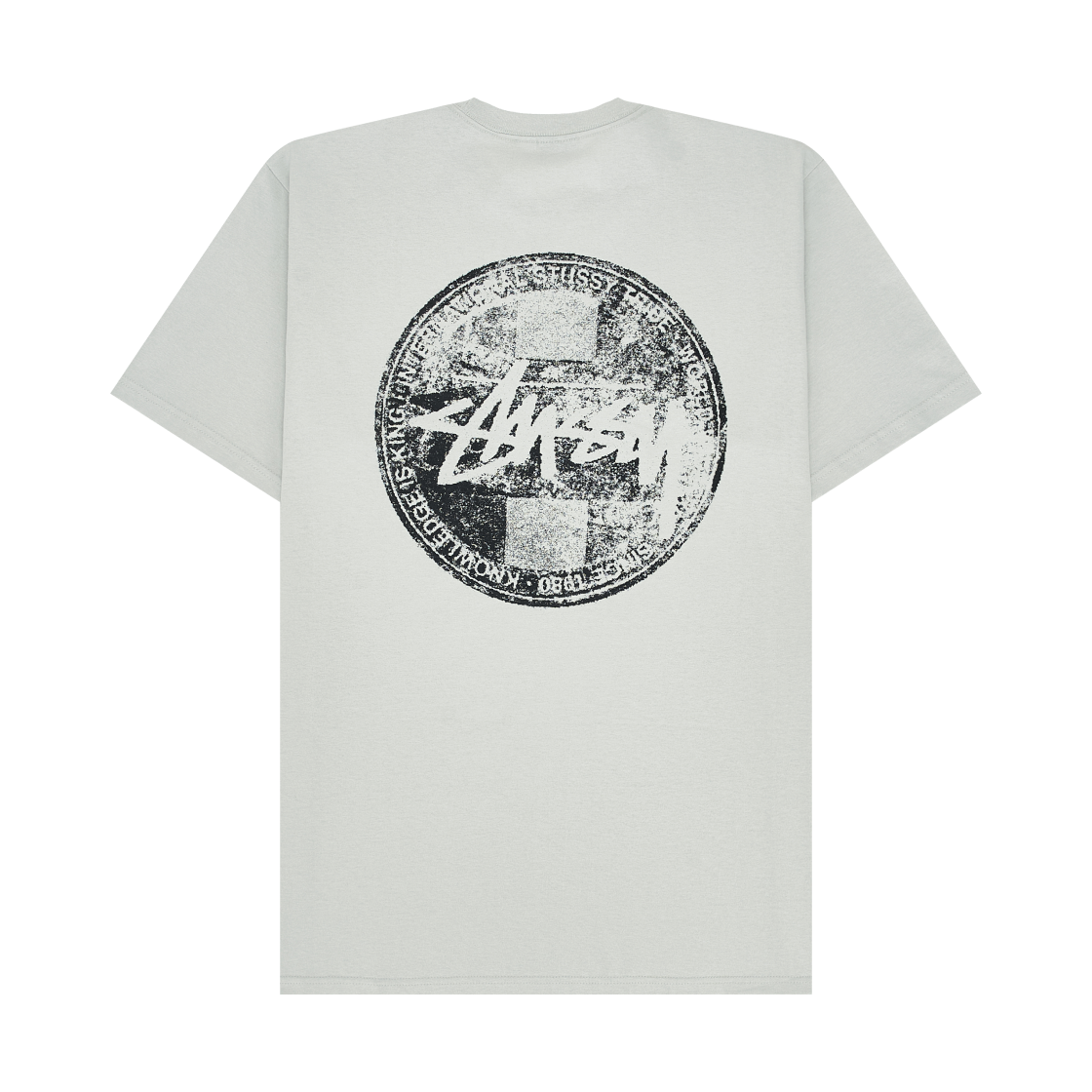 스투시 닷 스탬프 티셔츠 포그(Stussy Dot Stamp T-Shirt Fog) - 1