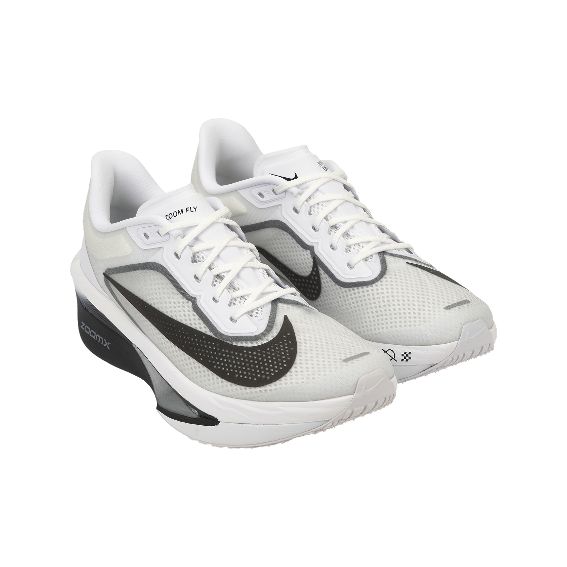 (W) 나이키 줌 플라이 6 화이트 스모크 그레이((W) Nike Zoom Fly 6 White Smoke Grey) - 4